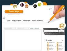 Tablet Screenshot of casovi-srbija.com